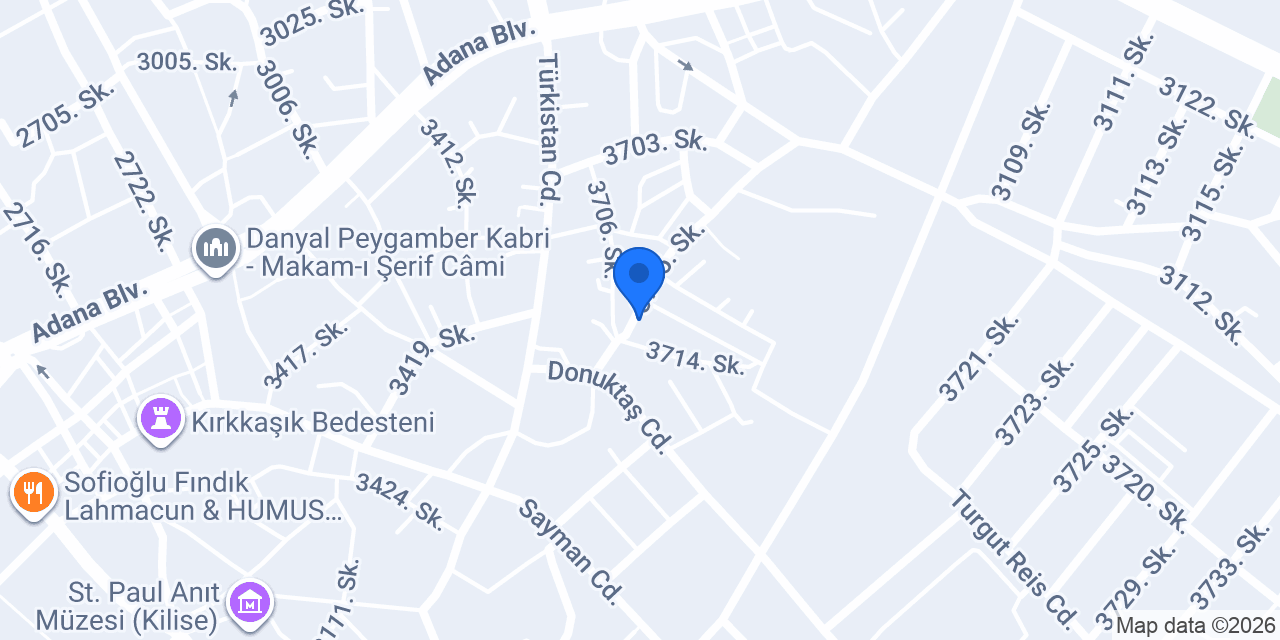Eymen Oto Multimedia konumu