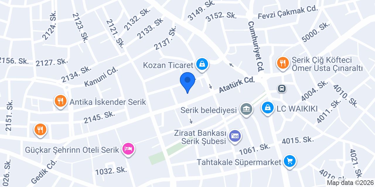Gonca Çiçek konumu