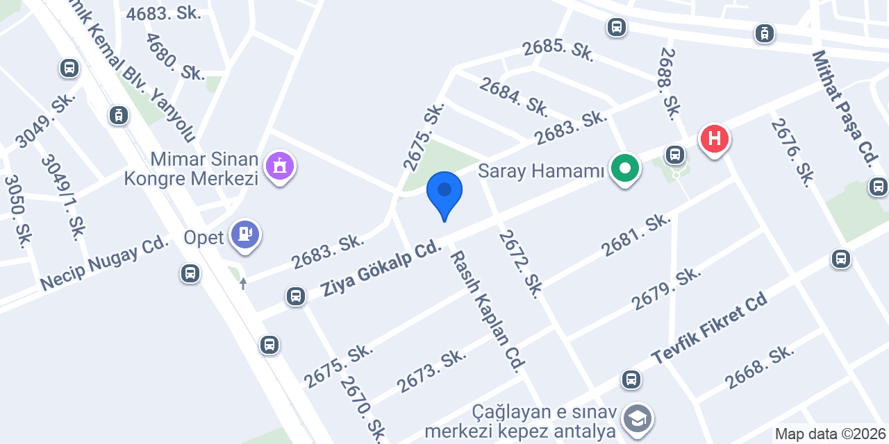 GÜLEN ECZANESİ konumu