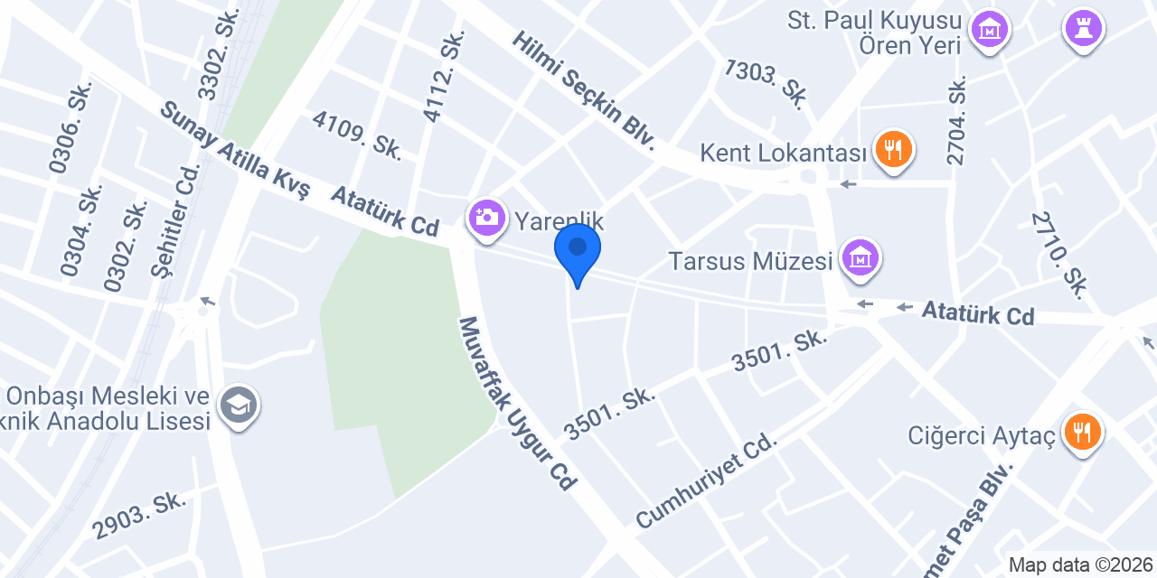 Avukat Kortaç Ahmet Öz konumu