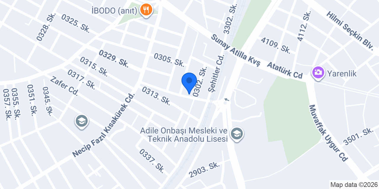 GÖRALLAR ZİYA EFENDİ Anıt Şubesi konumu