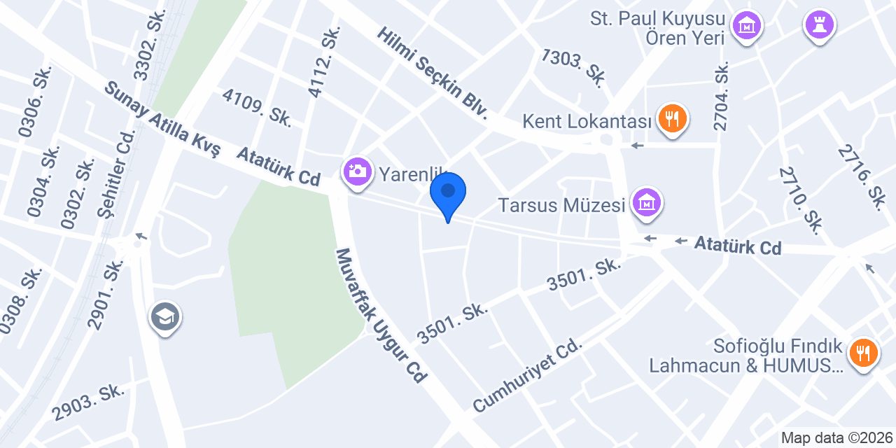 Avukat Ali Çakır konumu