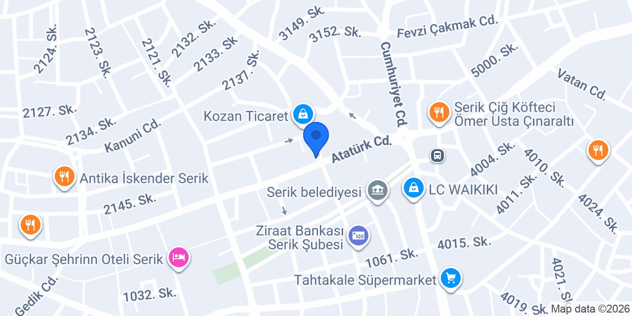 Diş Hekimi Özkan Kara konumu