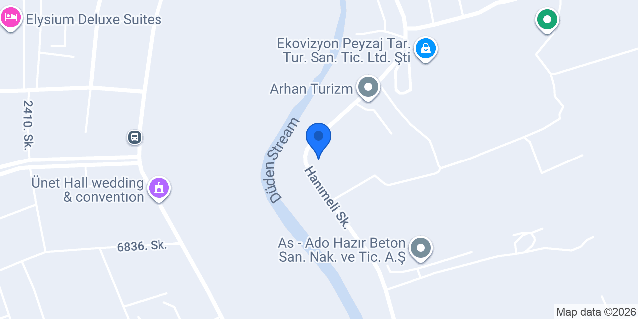 Amcaoğlu yeşillik konumu