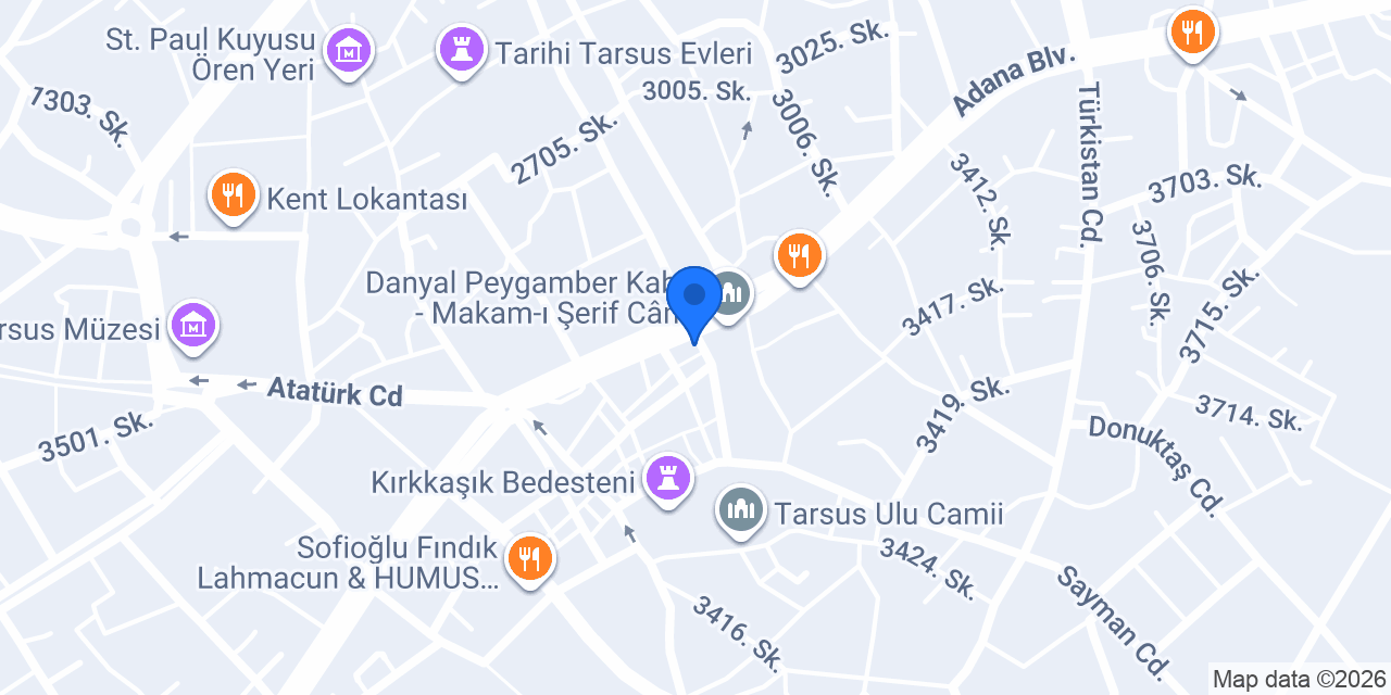 Tarayda Antik Cafe&Restaurant konumu