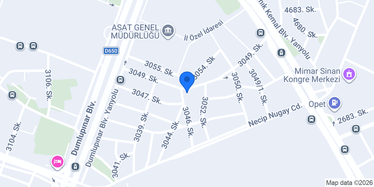 Çınar Ticaret konumu