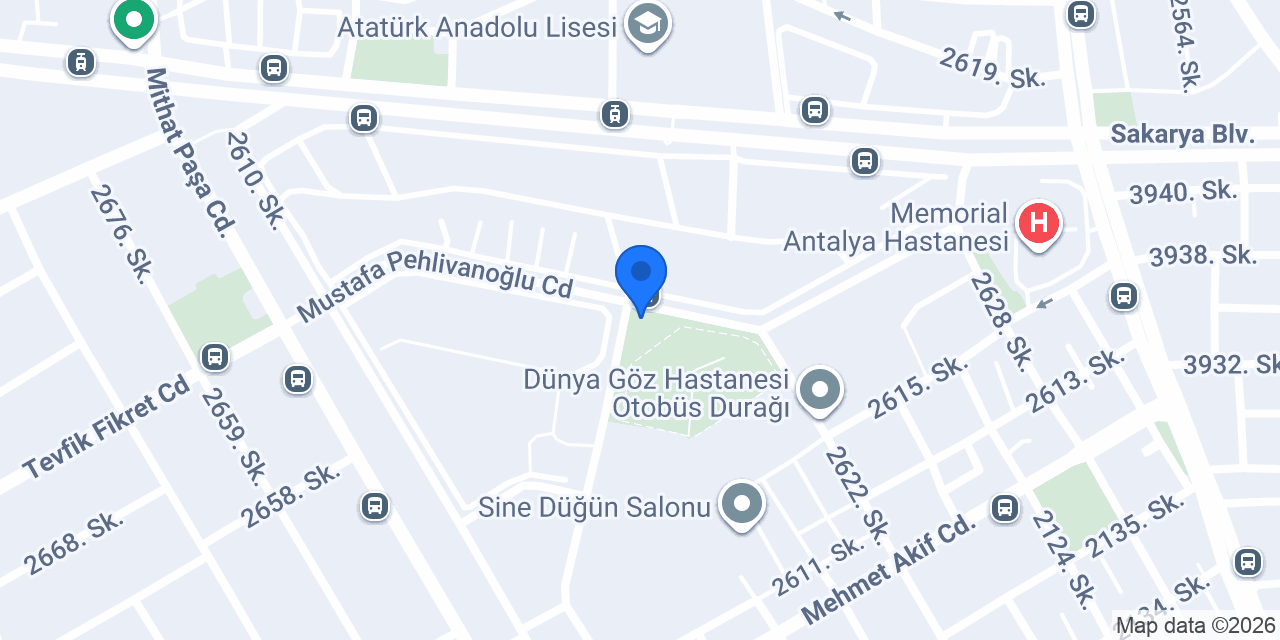 Antkop Taksi konumu