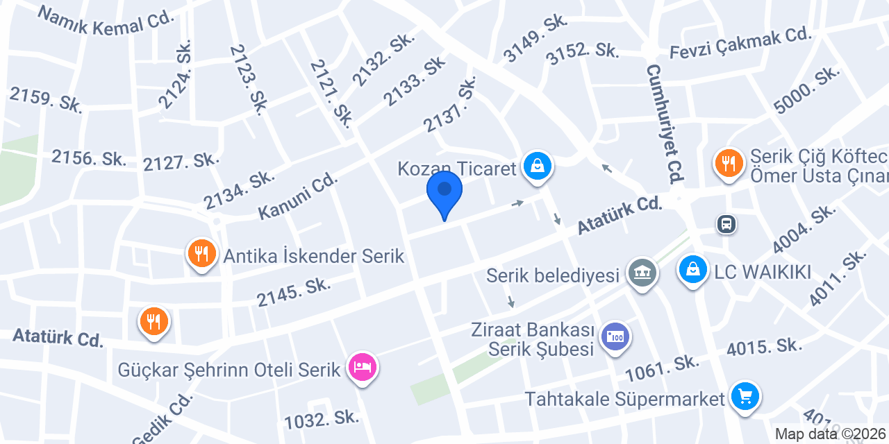 Emrullah Usta Pide & Pizza konumu