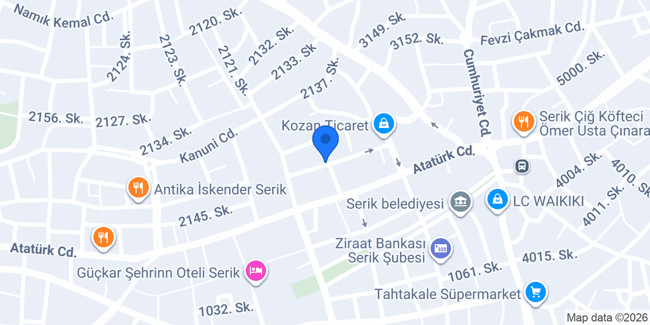 Liz Bayan Kuaförü konumu