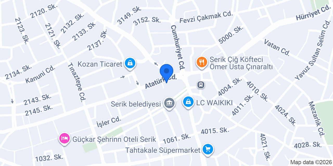 İskarpin konumu