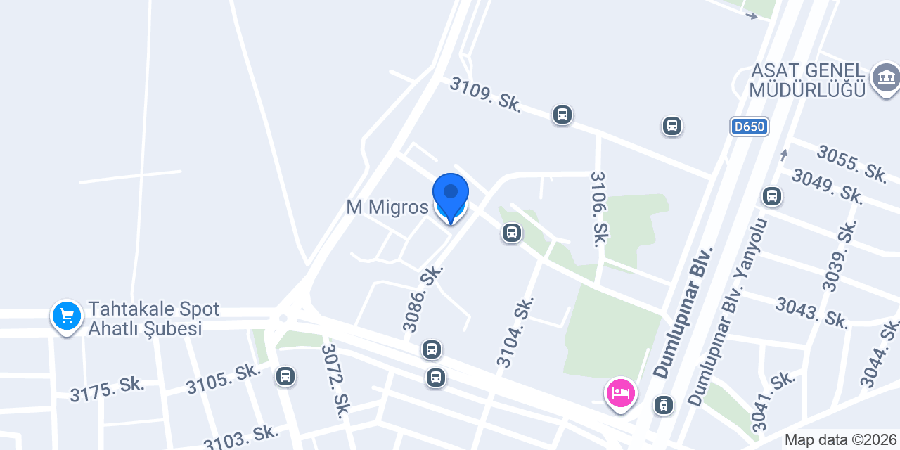 M Migros konumu