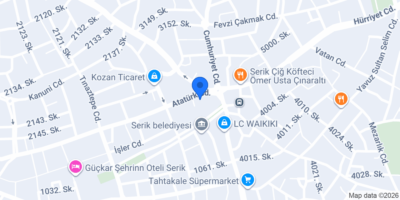 Maydonoz Döner Antalya Serik konumu