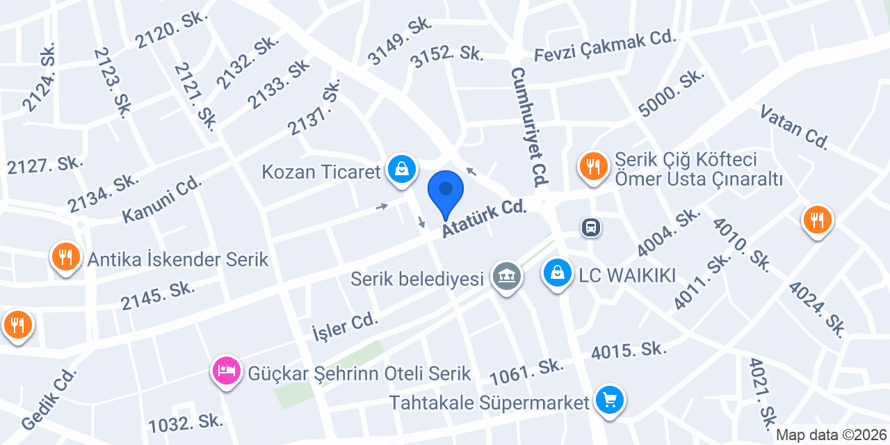 NS ACCESORİE konumu