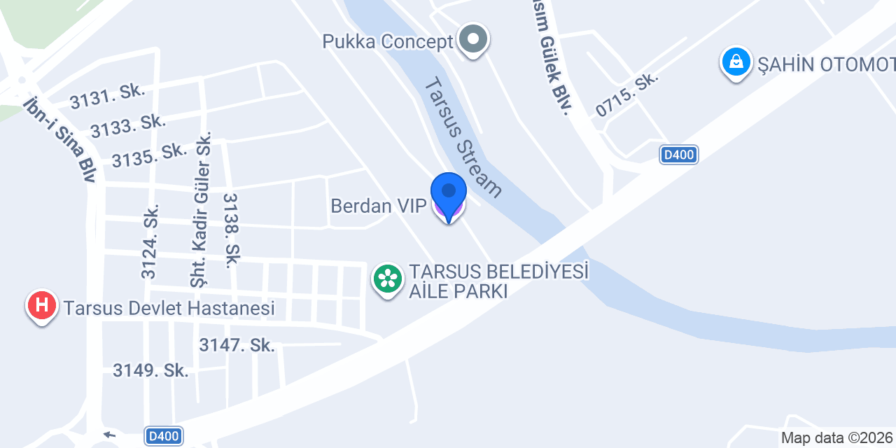 Berdan VIP konumu