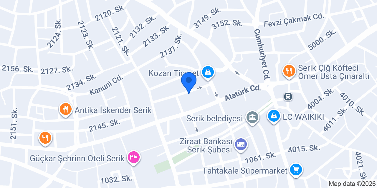 Samet Başer Hair Artist konumu