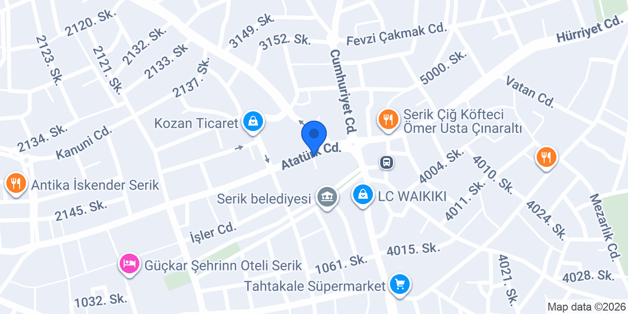Serbest Muhasebeci Mali Müşavir Mustafa Gürler konumu