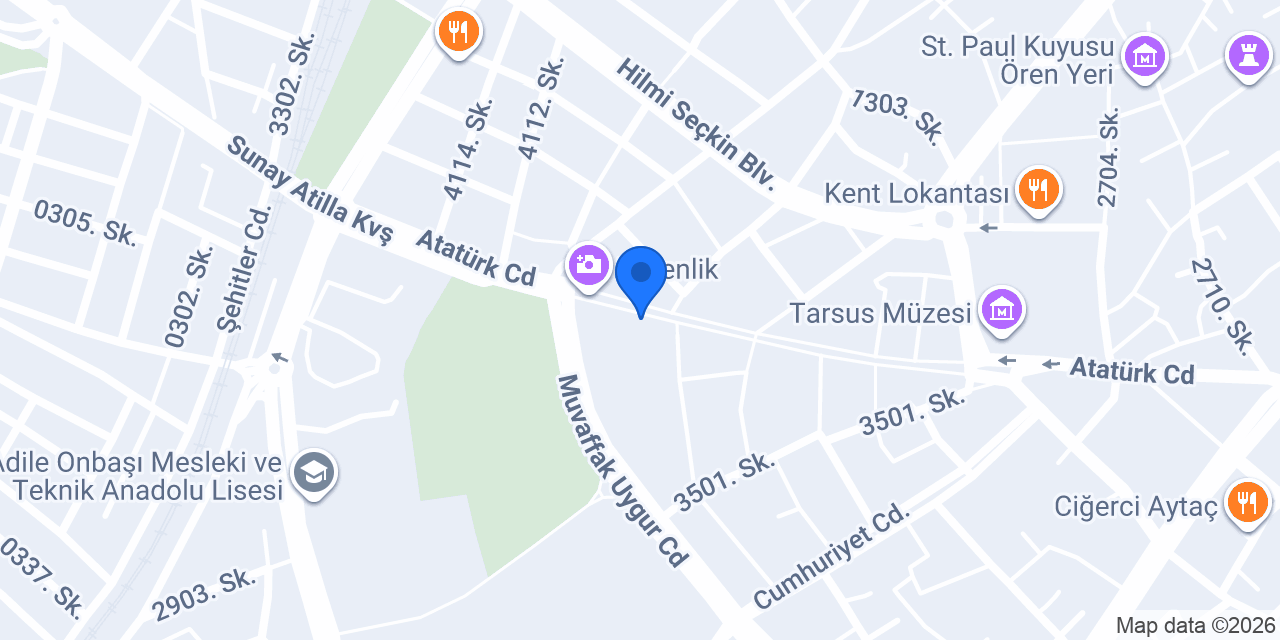Bozca Turizm konumu