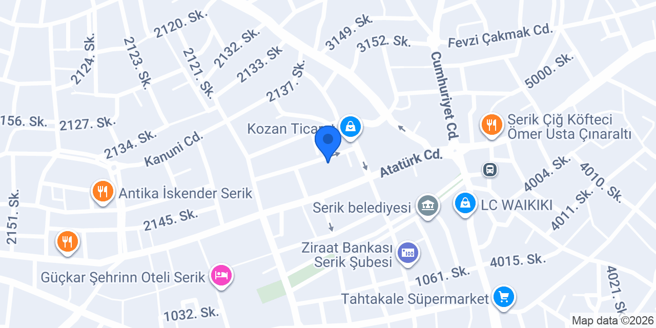 Exe Bilişim konumu