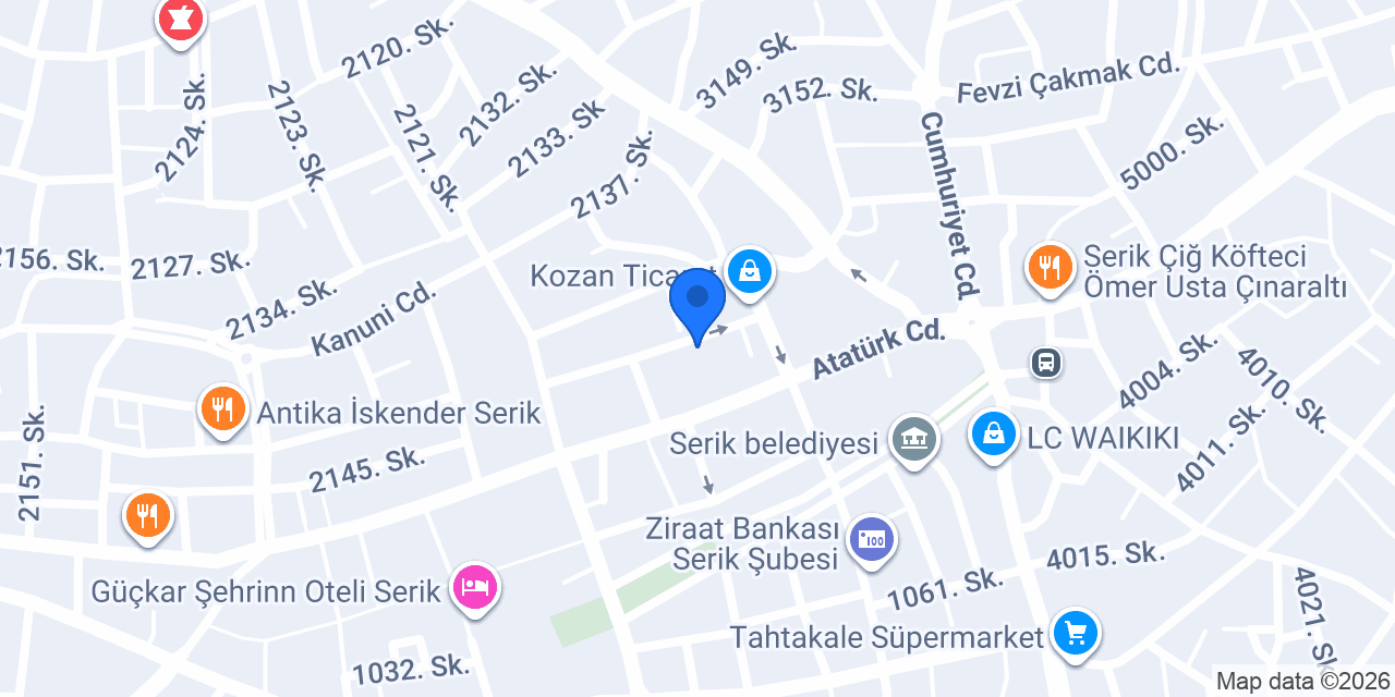 Zobu Ekmek konumu