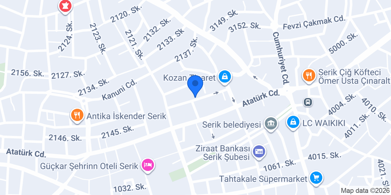 Oğuzhan Mecek Sigorta Acenteliği konumu