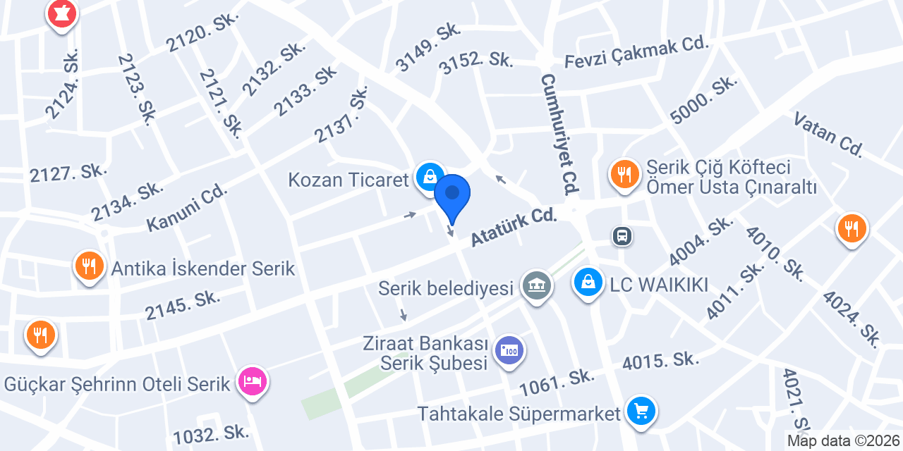 Sahil Elektrik konumu