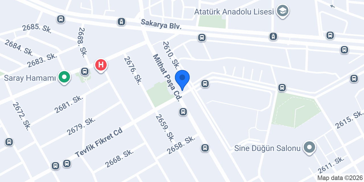 Özel Afşar Ağız ve Diş Polikliniği konumu
