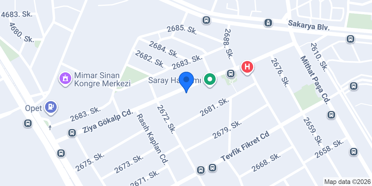Deha Makina Dikiş Makinası ve Ütü konumu