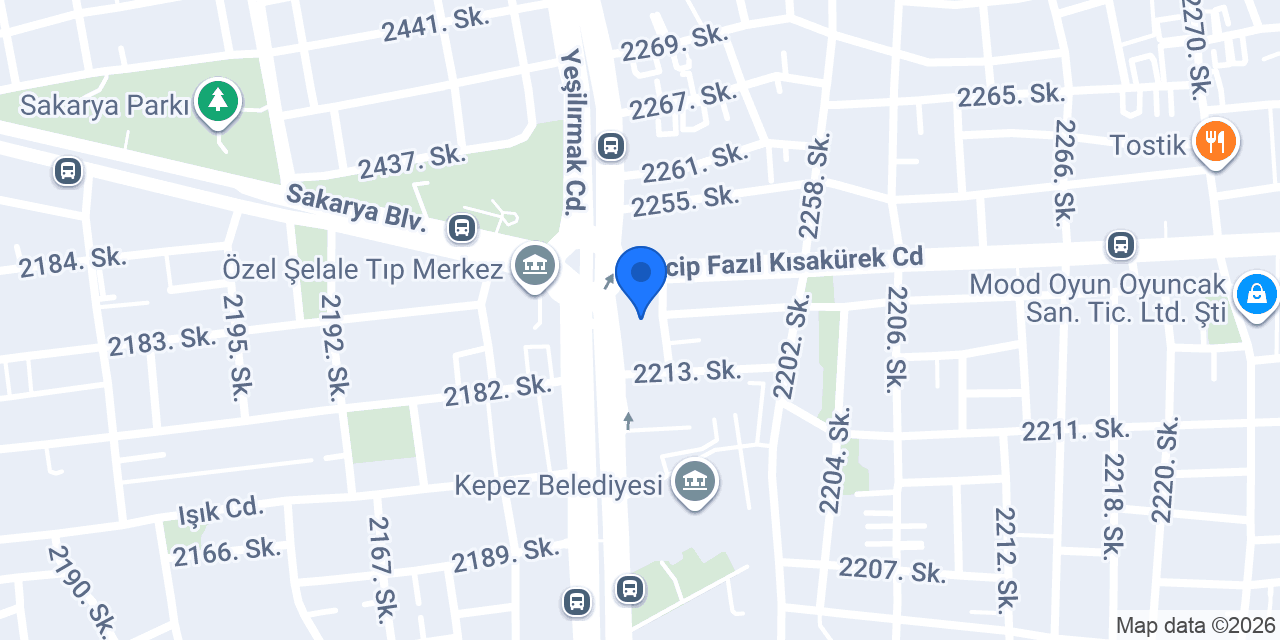 neriman şendişçi konumu