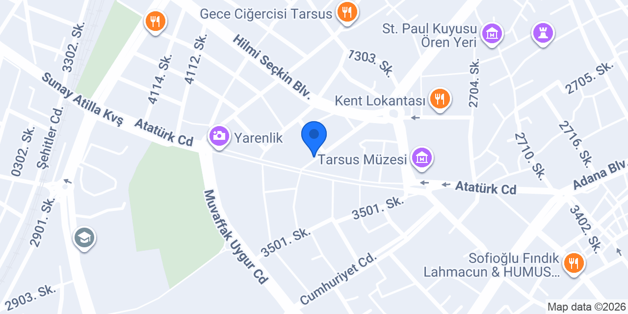 Ekin cafe konumu