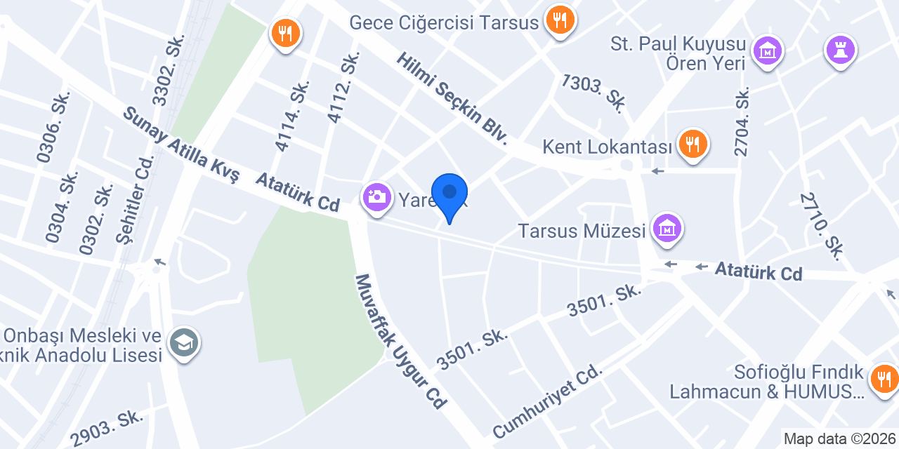 Simitcim Tarsus konumu