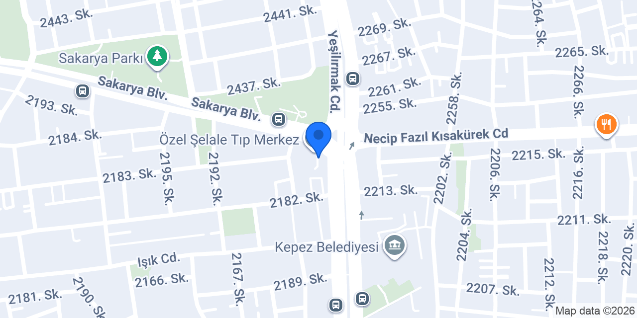 Sakarya Eczanesi konumu