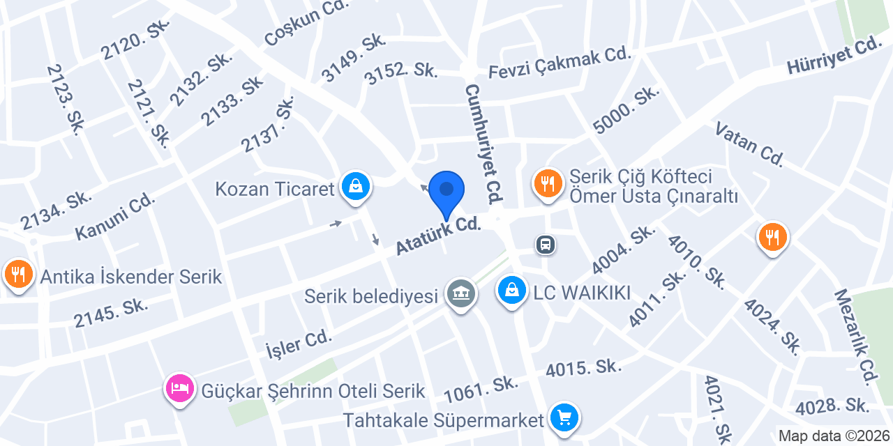 Piramit Bilişim Emlak Danışmanlık konumu