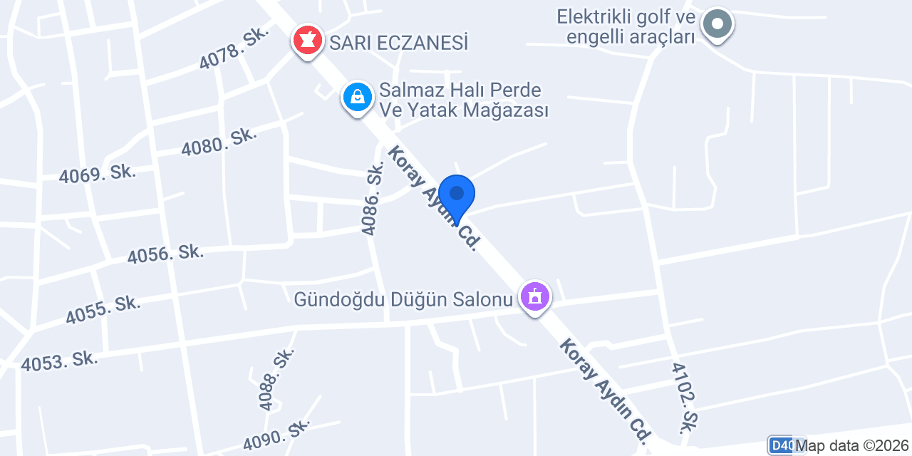 Dekor Rozi konumu