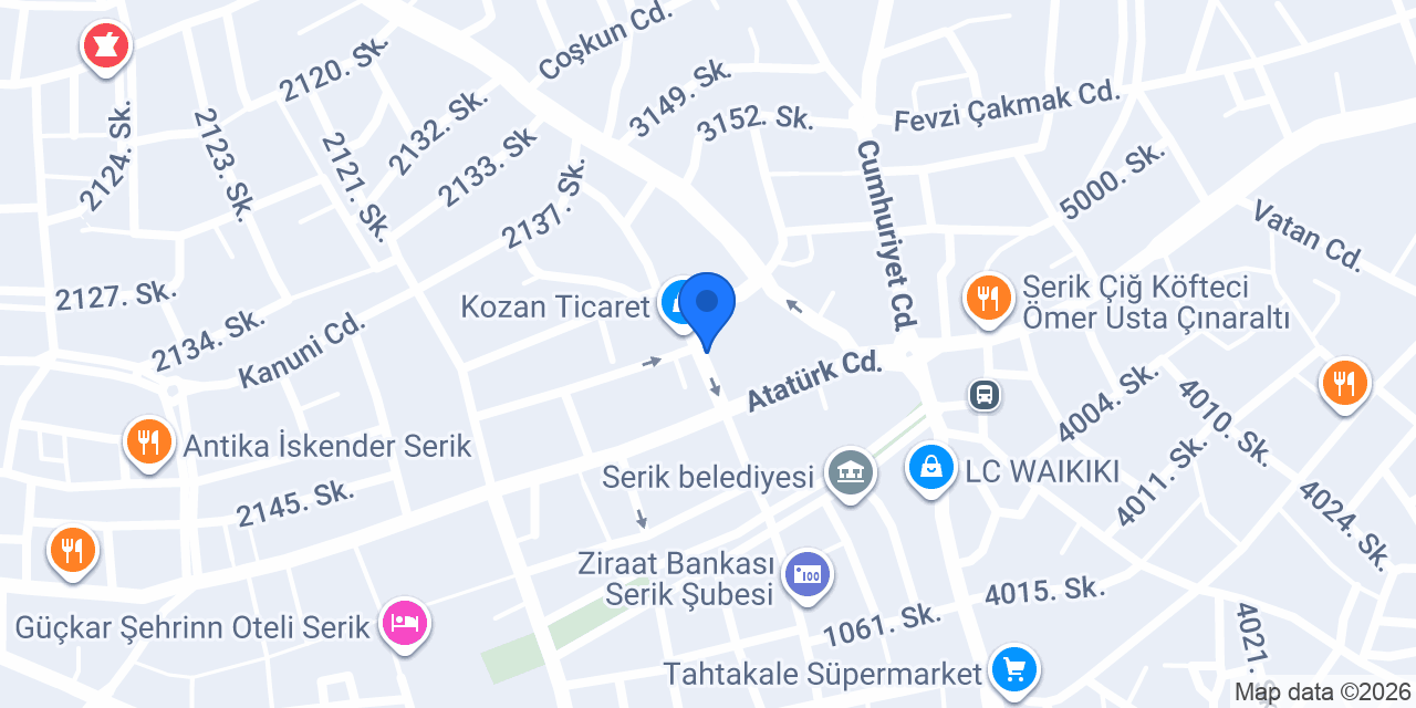 Serik alfa optik konumu