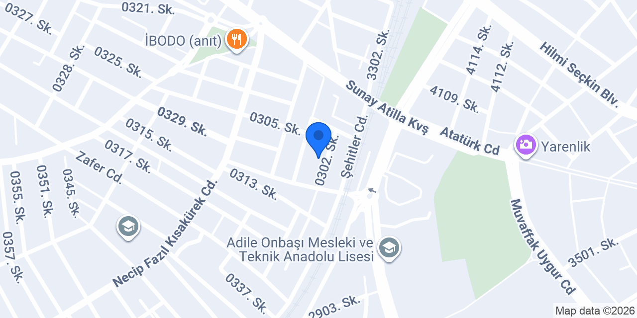 Çelik OSGB konumu