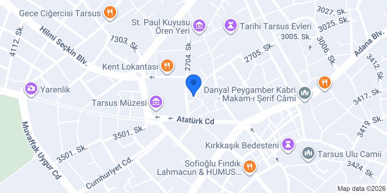 Güven Erkek Berberi konumu