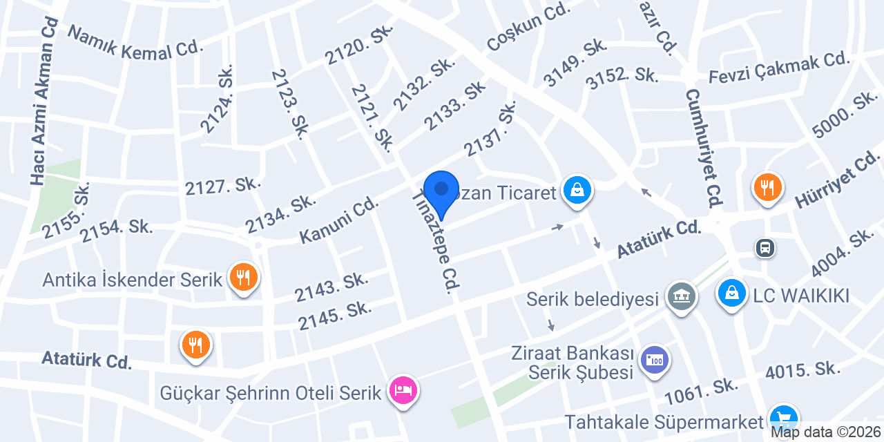 HABALI HUKUK BÜROSU konumu