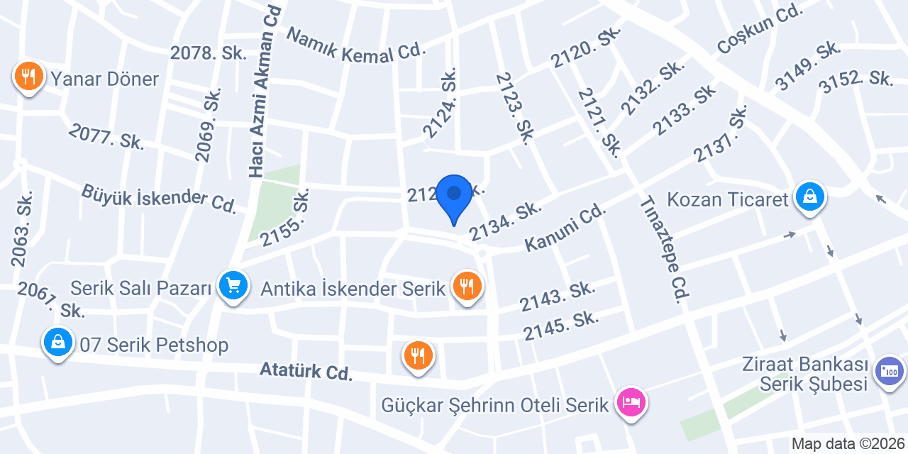 YSF EMLAK konumu