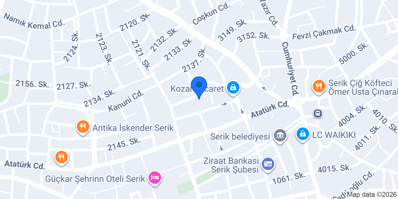 Tuncer İnşaat konumu