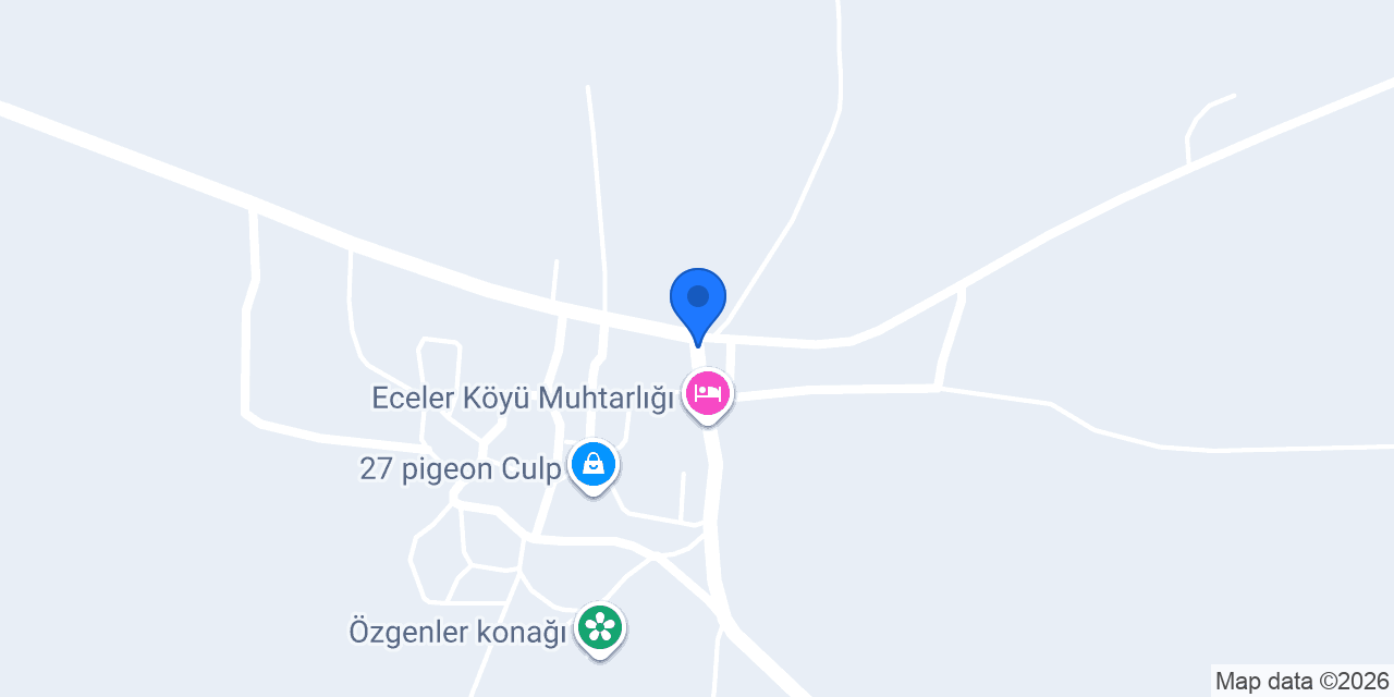 Eceler İlköğretim Okulu konumu