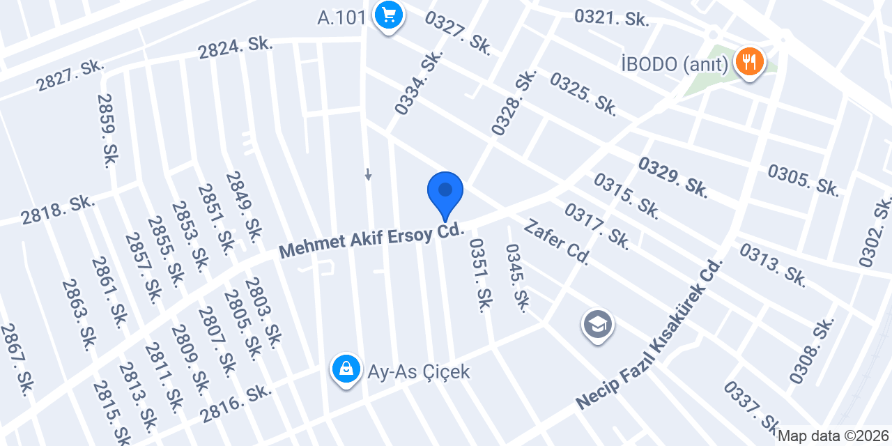 Özmen elektrik ve hırdavat konumu
