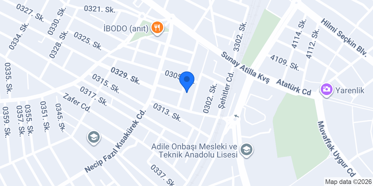 Diş Hekimi Hanifi Dikmen konumu