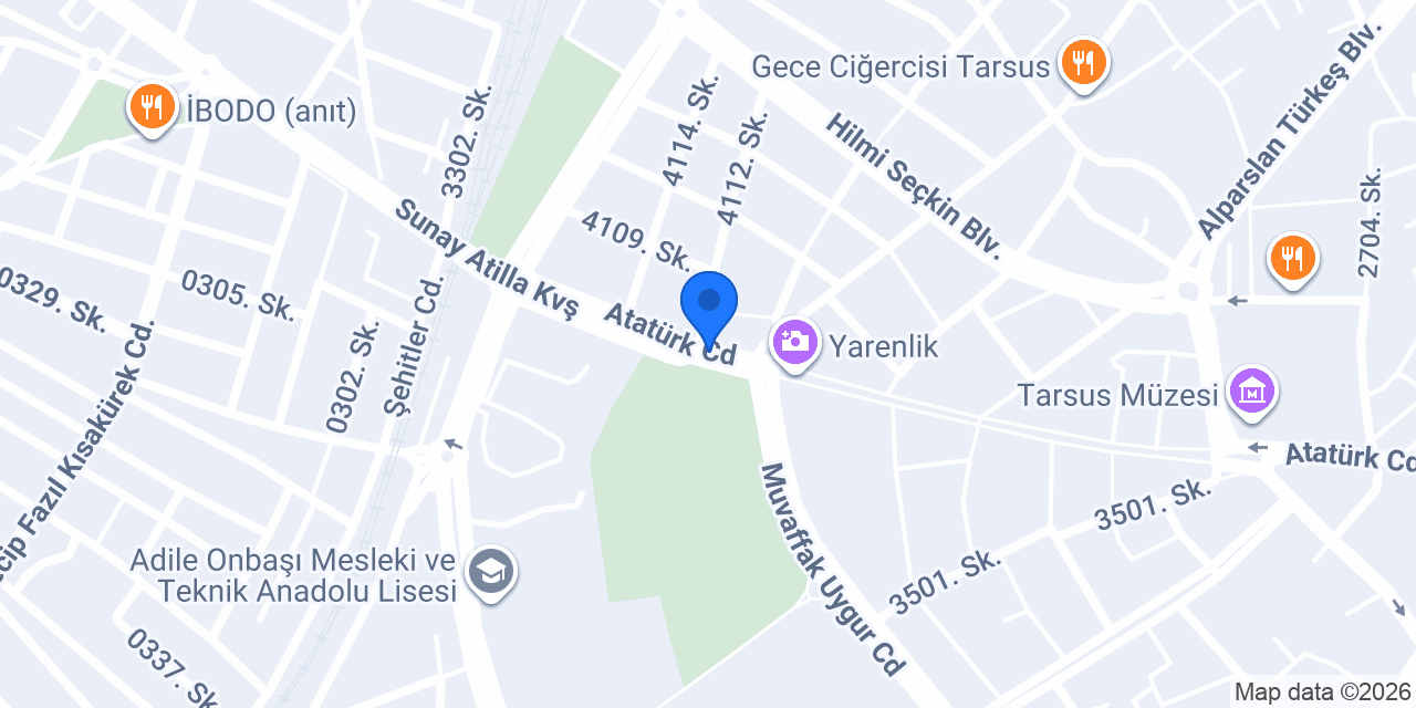 Yenice Şifa Eczanesi konumu