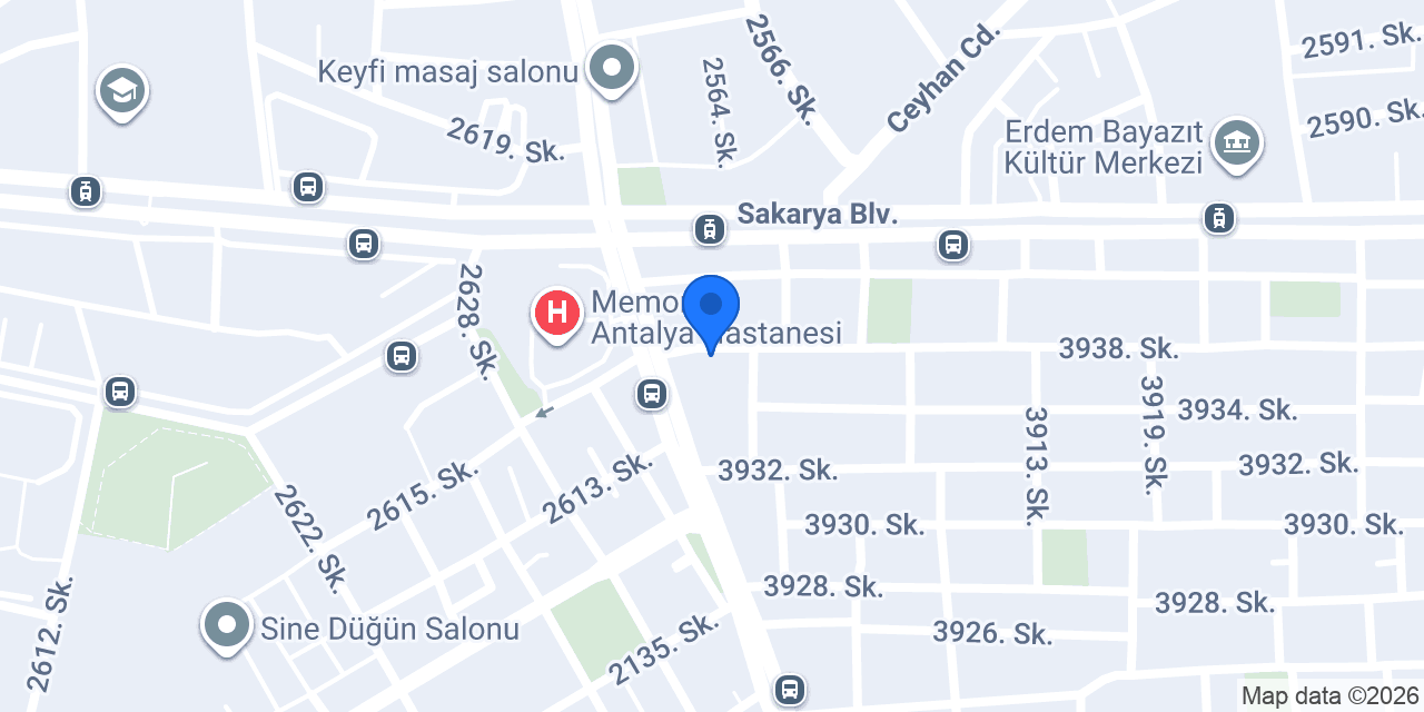 Kemer Lüx Optik - Antalya konumu