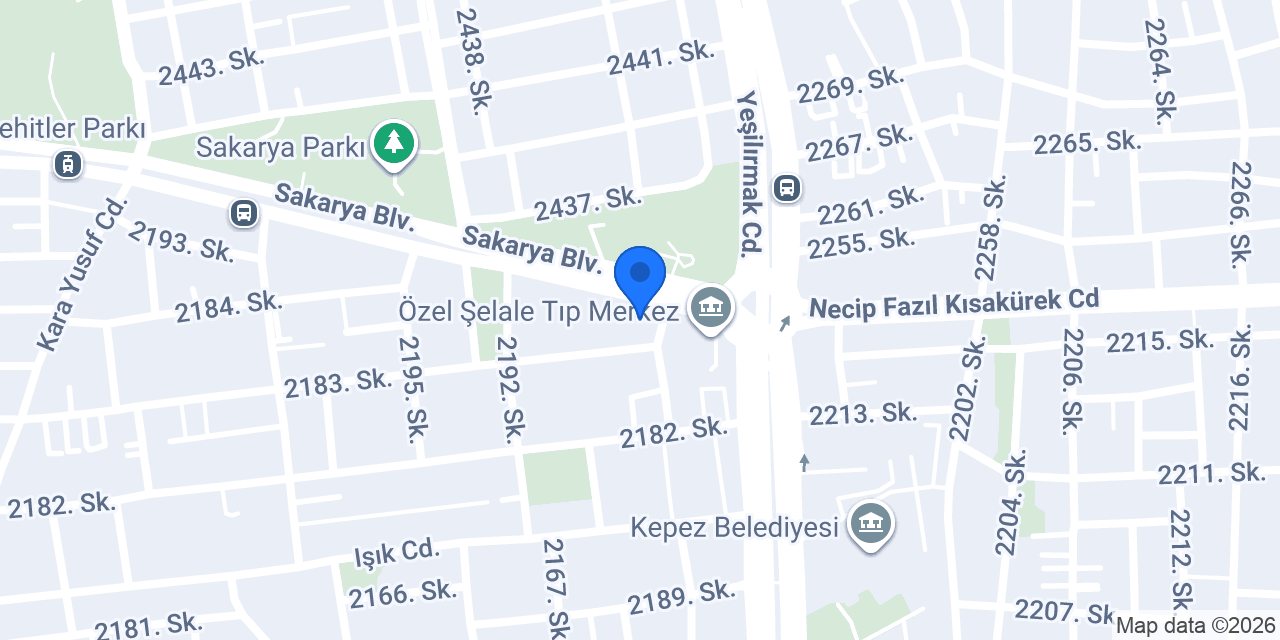 BHC Inşaat konumu