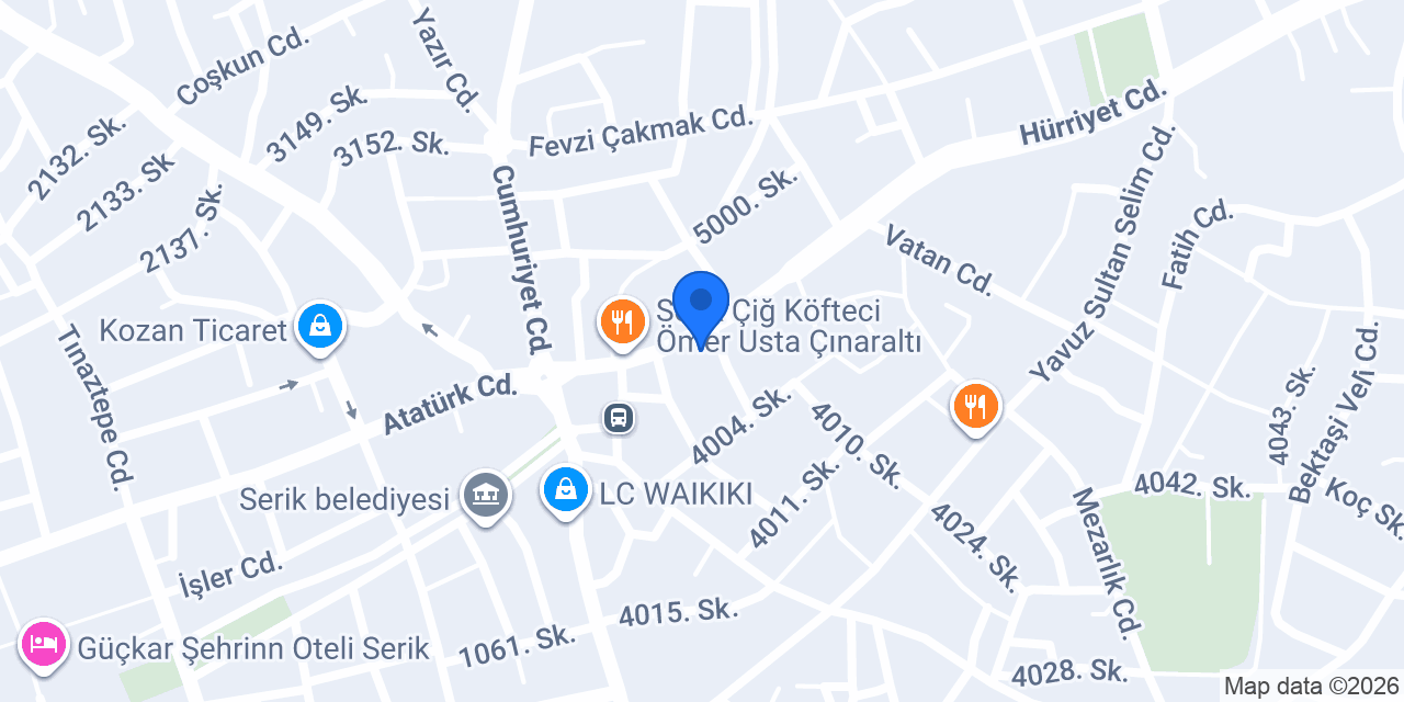 Karadal Eczanesi konumu