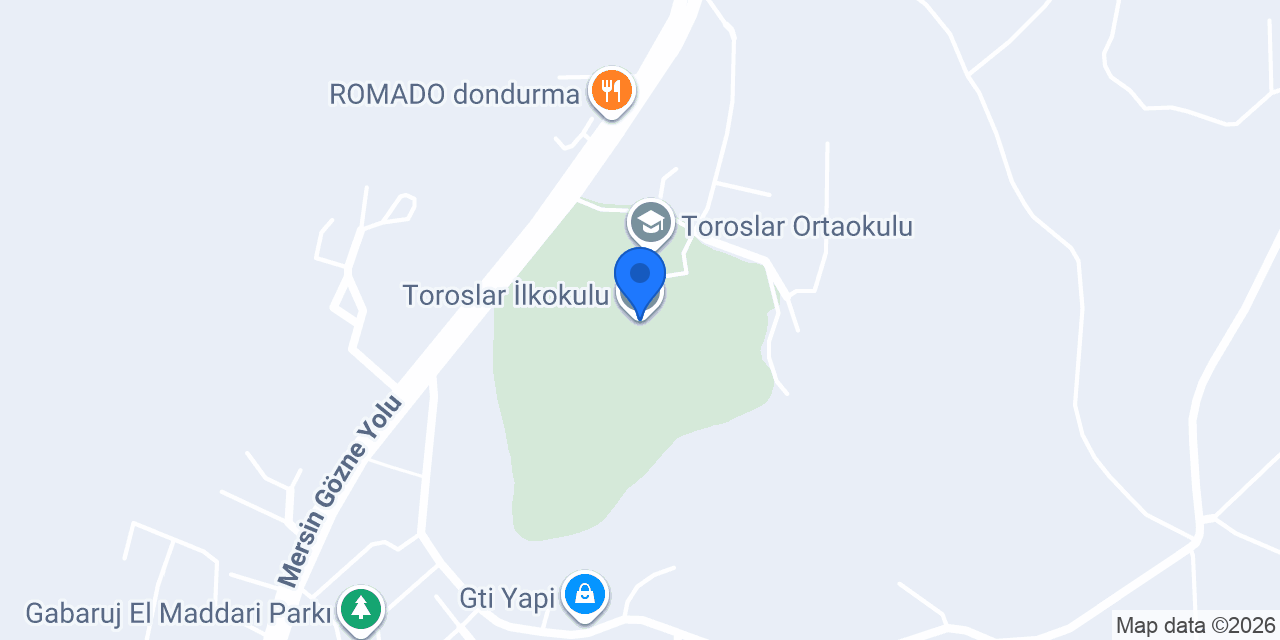 Toroslar İlkokulu konumu