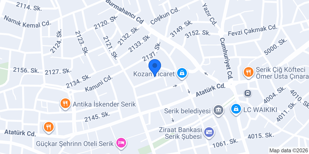 Alkanlar Sigorta konumu