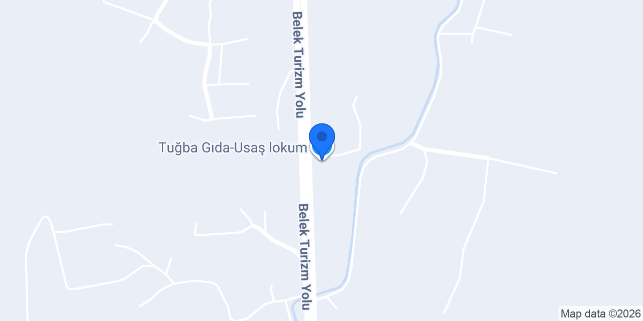 Tuğba Gıda-Usaş lokum konumu