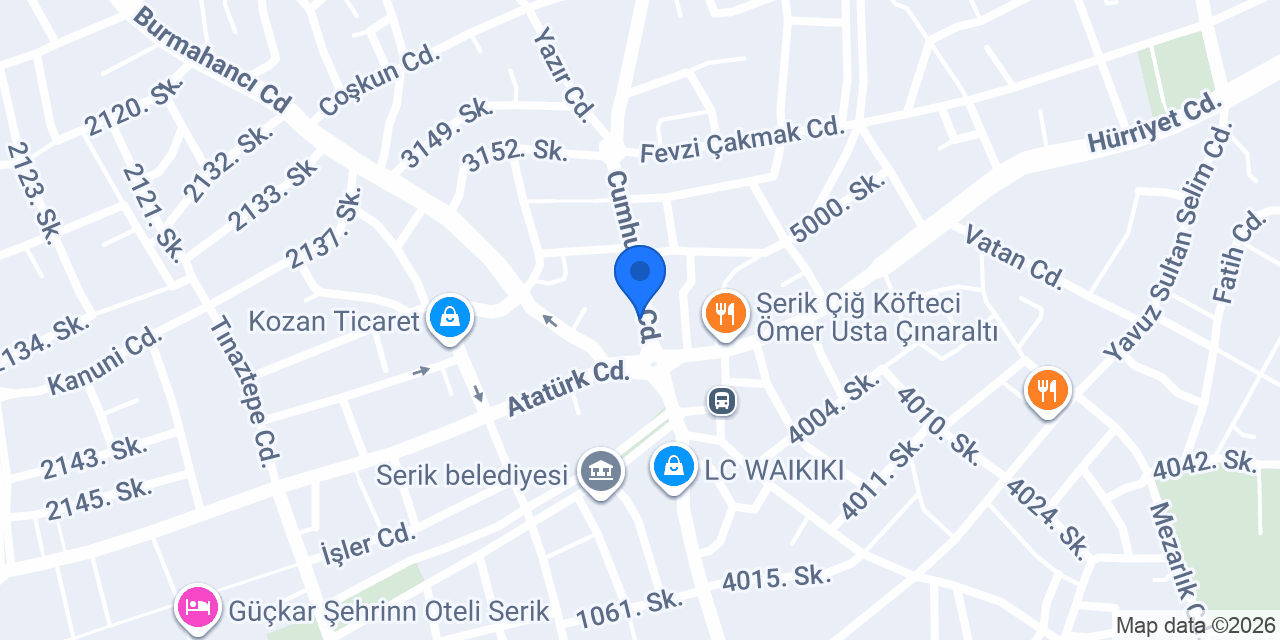 Gülgün Eczanesi konumu